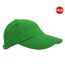 Lot de 2  casquettes unies adulte vert bouteille Result-1