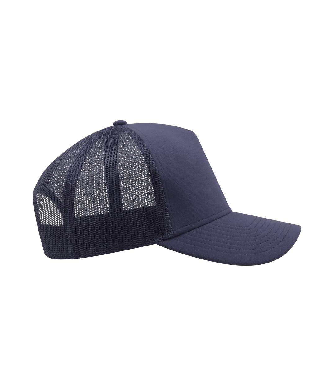 Casquette trucker rapper adulte bleu marine Atlantis-3