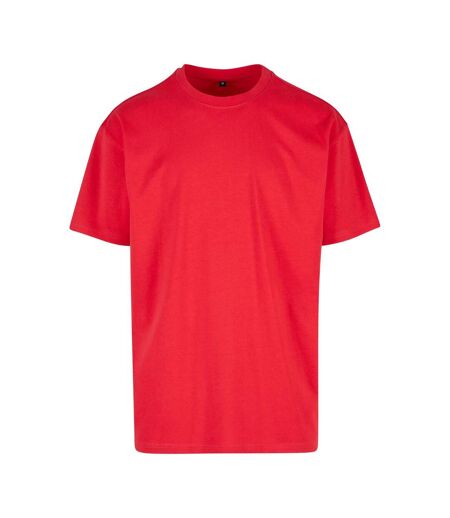 T-shirt Adulte Rouge Vif Build Your Brand
