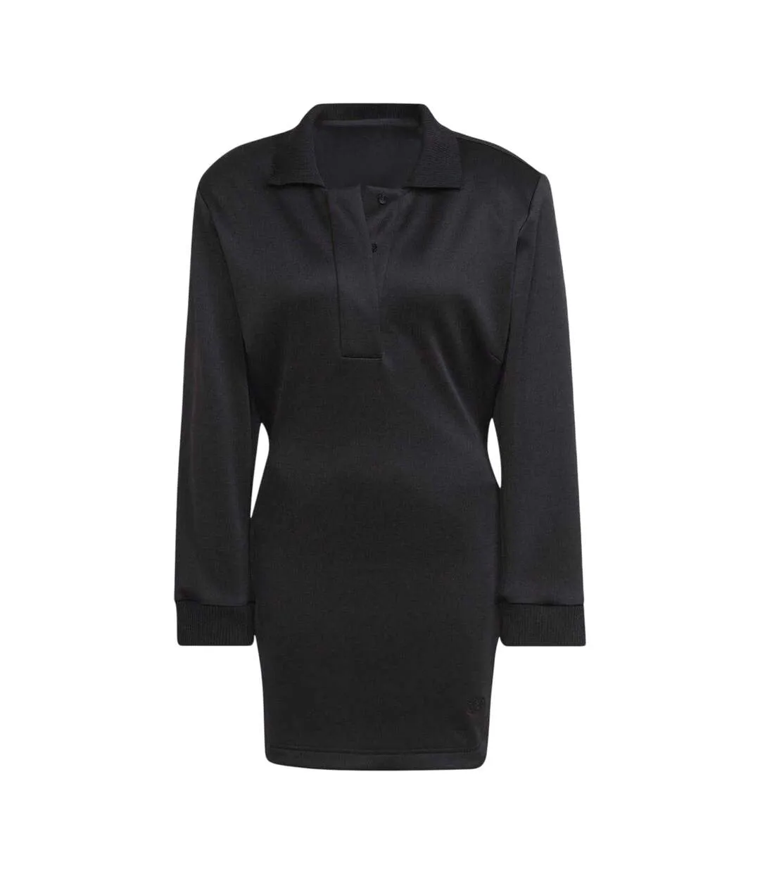 Robe Polo Spacer Femme Noir Adidas-2