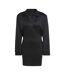 Robe Polo Spacer Femme Noir Adidas-2