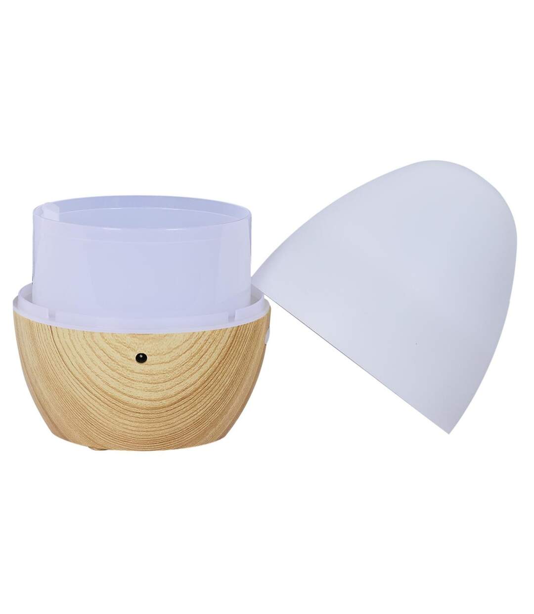 Diffuseur d'Huiles Essentielles Lumineux 18cm Blanc-3