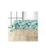 Nappe Toile Cirée Imprimé Plantania 140x240cm Bleu-1