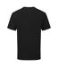 T-shirt Adulte Noir Fruit Of The Loom-2