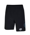 Umbro Mens Pro Training Shorts (Black/Phantom Grey)