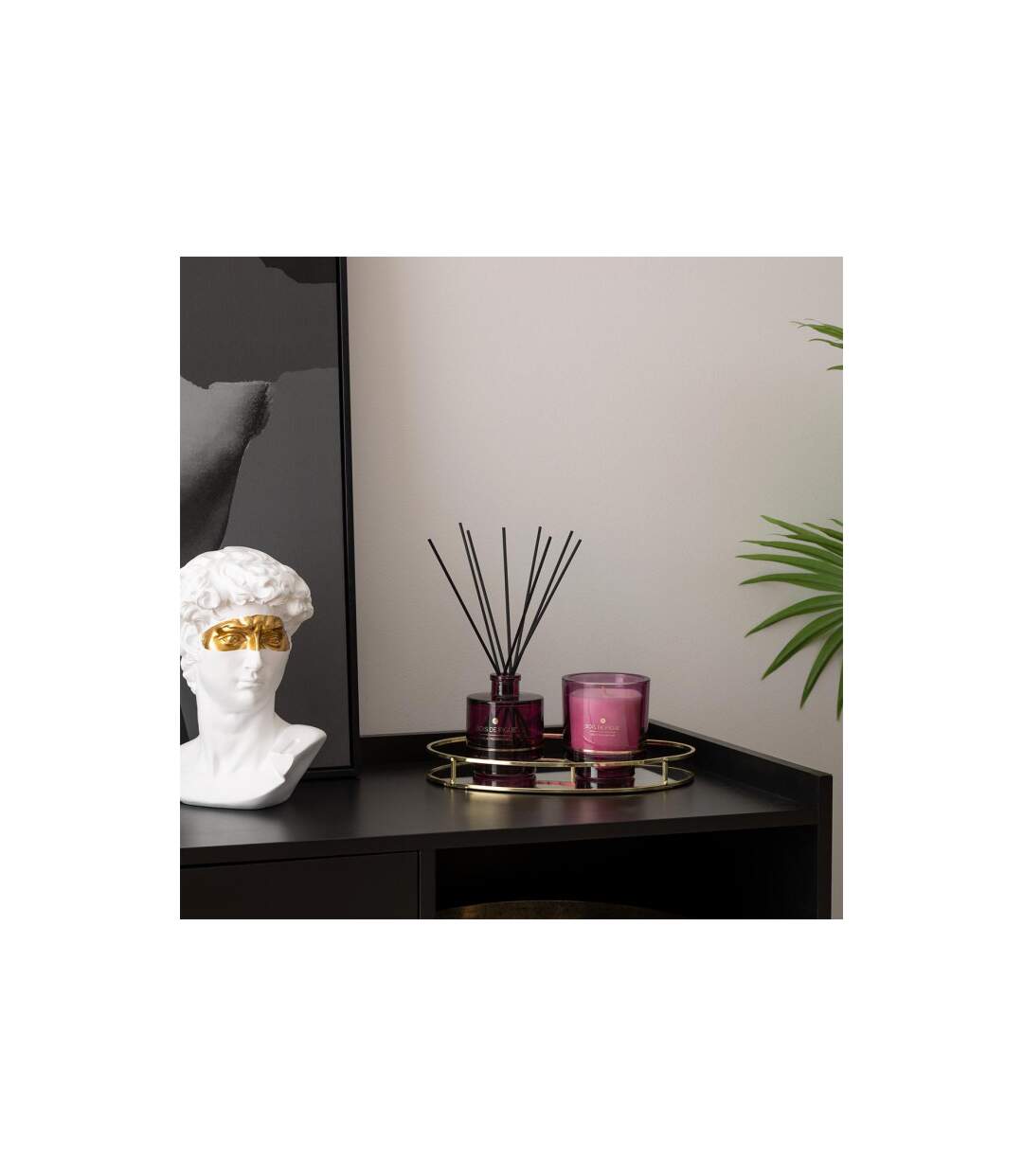 Bougie Parfumée en Verre Ilae 225g Bois de Figue-2