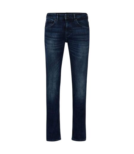 Mens Charleston Denim 5 Pockets Slim Jeans Navy Boss