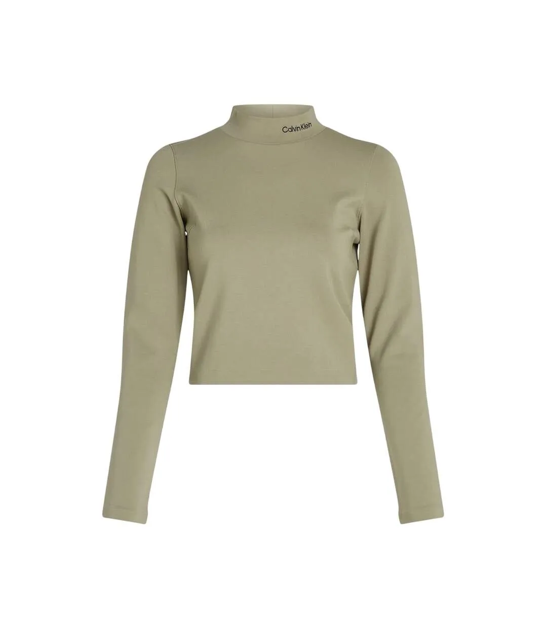 Haut Court Motif/style Logo Milano Femme Gris Calvin Klein-1