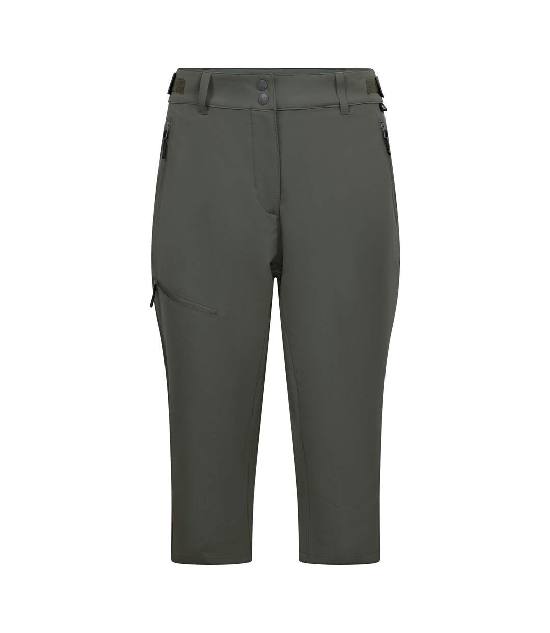 Pantacourt Agneta Dlx Femme Vert Fumé Trespass-1
