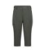 Pantacourt Agneta Dlx Femme Vert Fumé Trespass-1