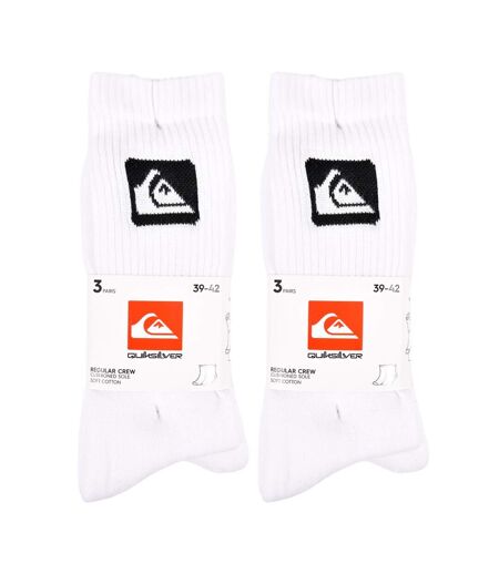 Chaussettes QUIKSILVER CUSHIONED CREW - Pack de 6