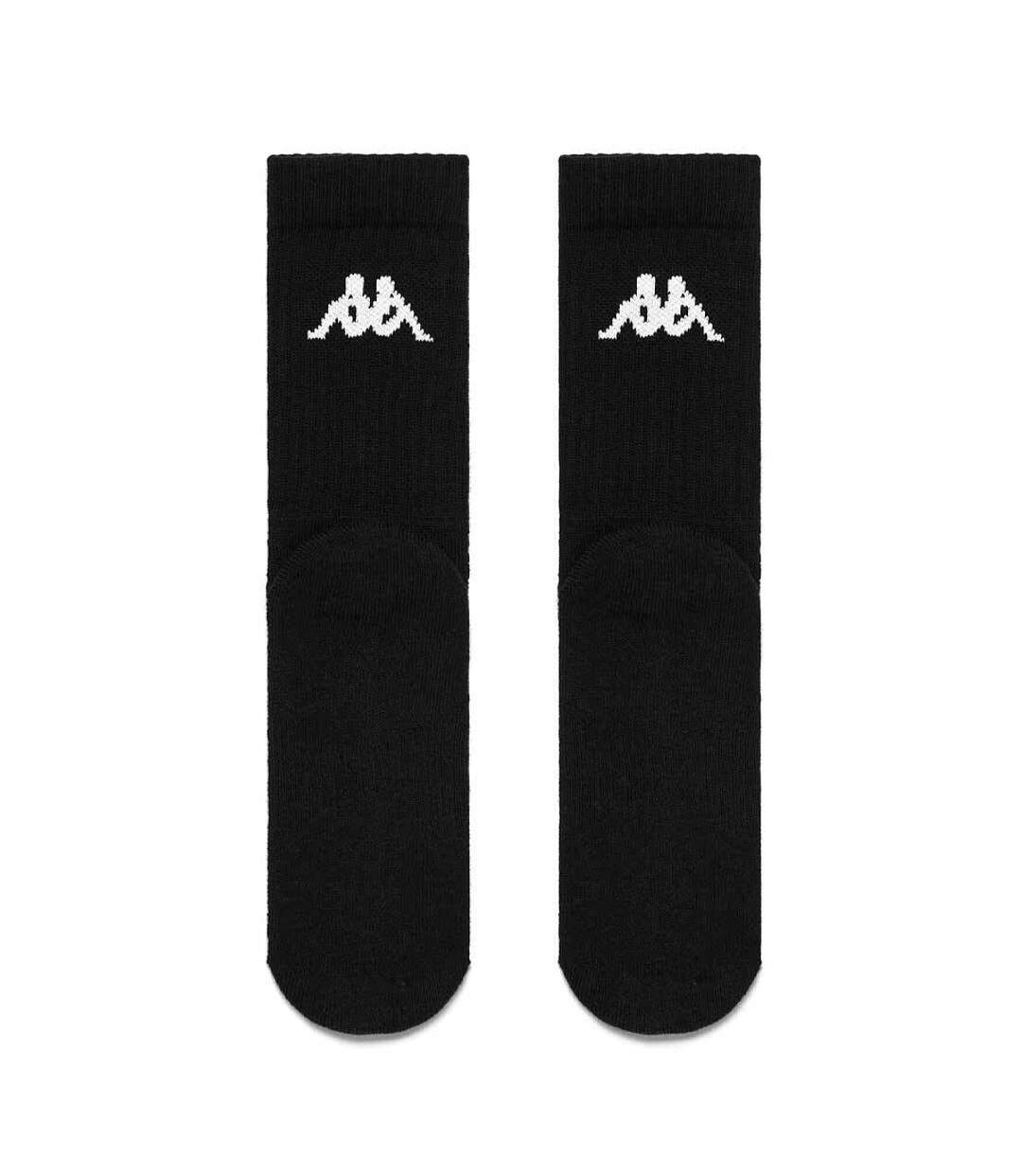 Chaussettes noires homme kappa alefo - 35/38-3