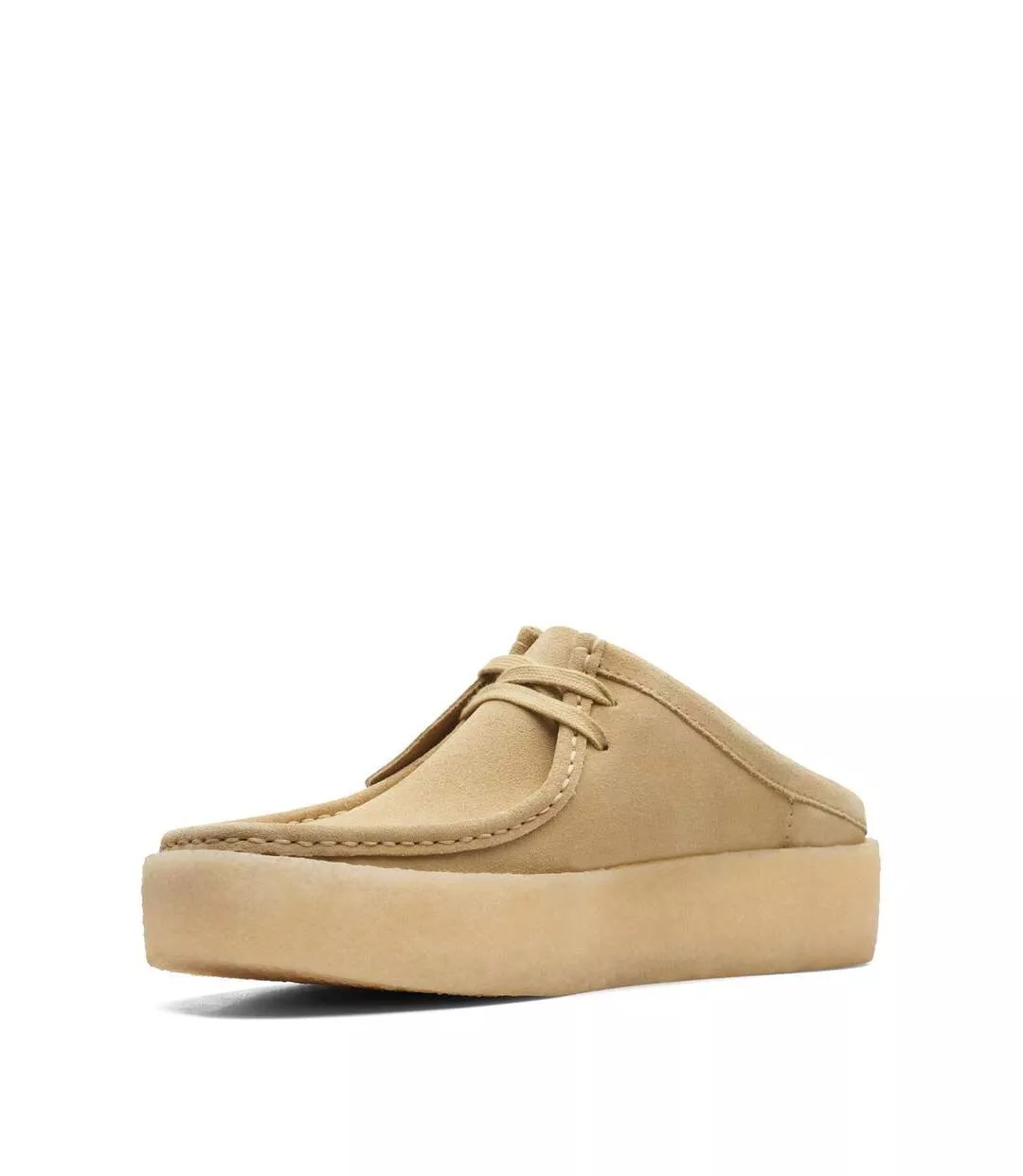 Chaussures Bateau Wallabee Homme Marron Clarks-4