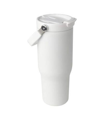 Bronx Dual Function Lid Recycled Stainless Steel Insulated 900ml Tumbler One Size White Generic