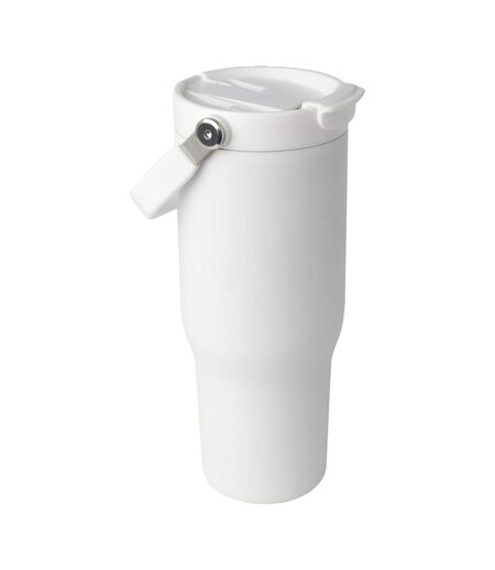 Bronx Dual Function Lid Recycled Stainless Steel Insulated 900ml Tumbler One Size White Generic