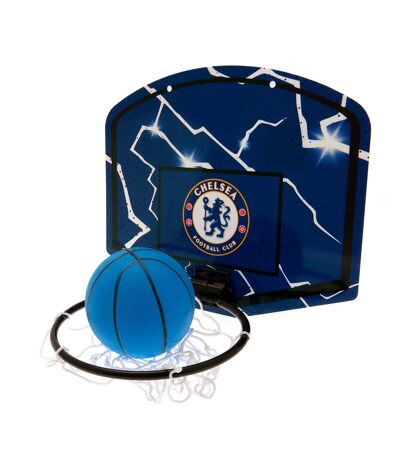 Chelsea FC - Ensemble de mini basket (Bleu roi / Blanc / Noir) (Taille unique) - UTTA11063