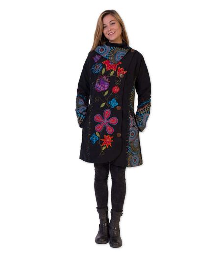 Manteau fleuri ORENOQUE Coton Du Monde