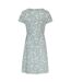 Robe Patineuse Motif/style Floral Essentials Lora Femme Vert Pâle Mountain Warehouse-2