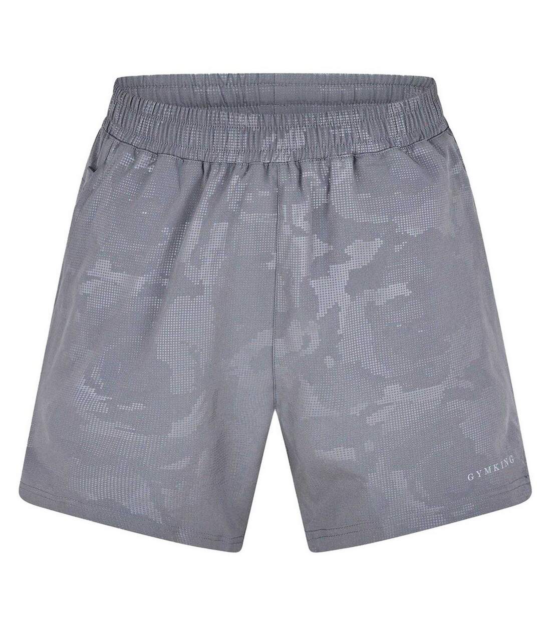 Mens Sport Shorts Gunmetal Gym King-1