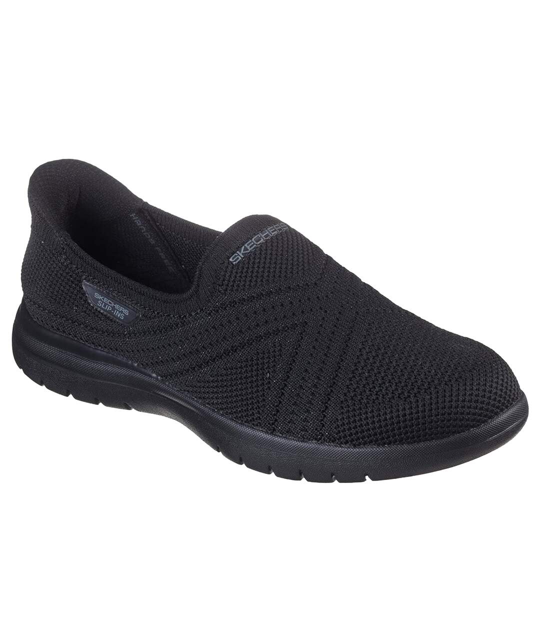 Womens/ladies On The Go Flex Excellency Slip-in Shoes Black Skechers-1