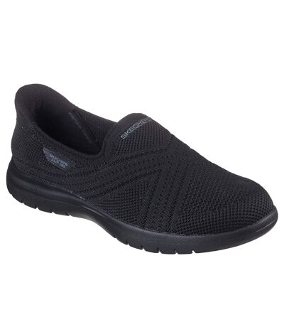 Womens/ladies On The Go Flex Excellency Slip-in Shoes Black Skechers