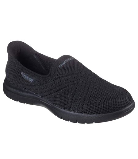 Womens/ladies On The Go Flex Excellency Slip-in Shoes Black Skechers