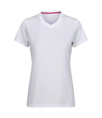 T-shirt fingal femme blanc Regatta