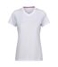 T-shirt fingal femme blanc Regatta