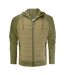 Mens Keyport Hooded Hybrid Jacket Black James Harvest-1