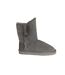 Eastern Counties Leather Womens/Ladies Lacey Sheepskin Button Boots (Grey) - UTEL217