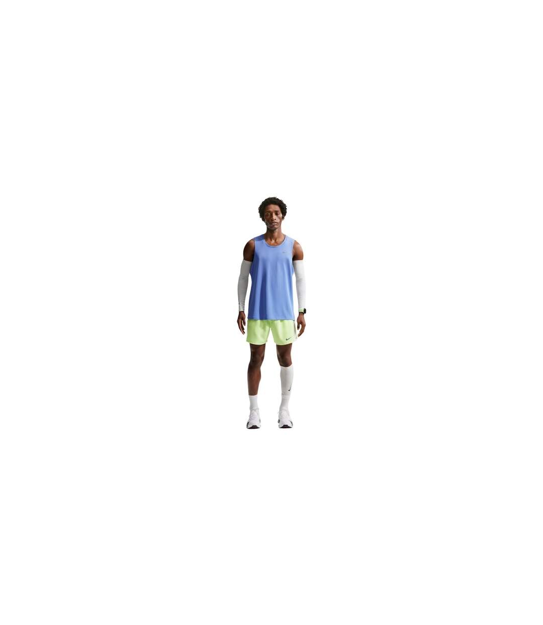 Mens Miler Tank Top Royal Blue Nike-1