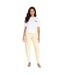 T-shirt Motif/style Imprimé Graphique Basics Femme Blanc Cassé PJ Salvage-1