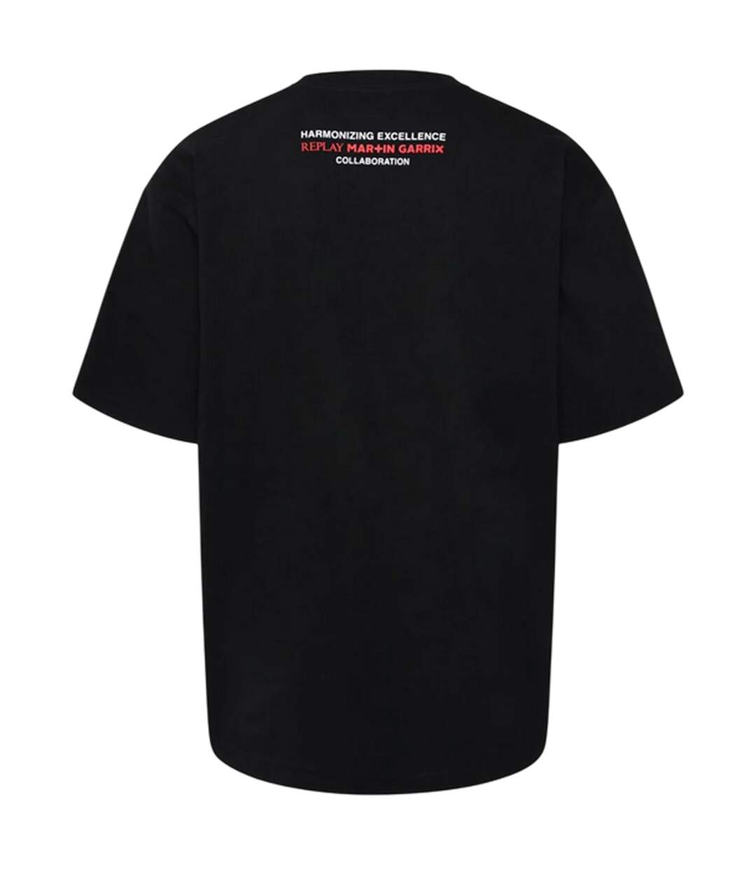 T-shirt Motif/style Imprimé Graphique Martin Garrix Homme Noir Replay-3