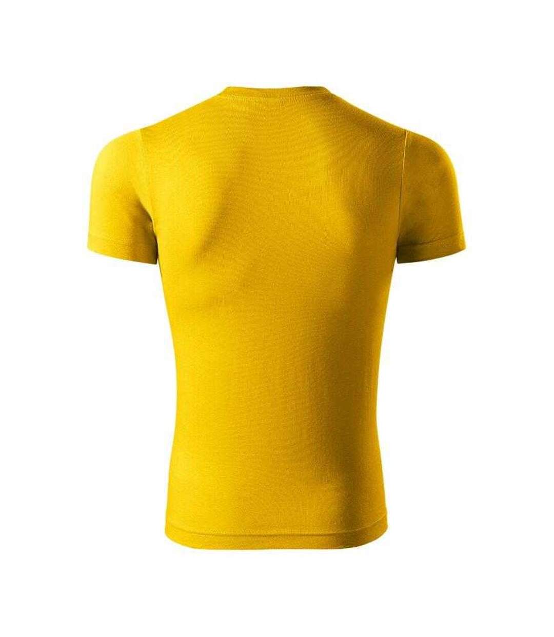 T-shirt Motif/style Uni Paint Adulte Jaune Malfini-2