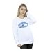 Disney Sweatshirt logo Monsters University Femme/Ladies (Blanc) - UTBI29608-2