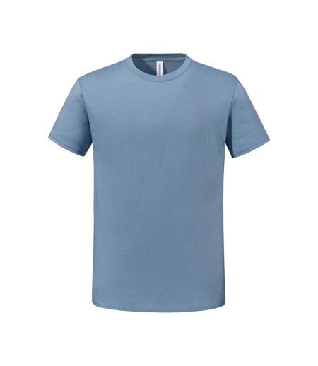 Mens Essential Cotton T-shirt Mineral Blue Jerzees