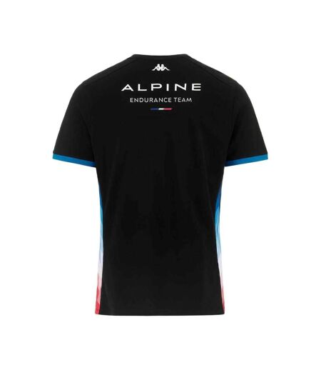 T-shirt noir/turquoise homme kappa adirend - 3xl