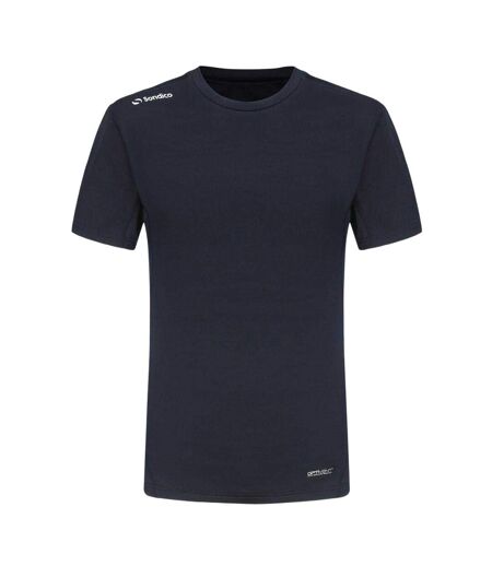 Mens Core Plain Base Layer Top Navy Sondico