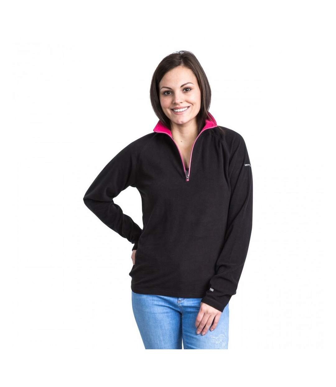 Trespass Womens/Ladies Skylar Fleece Top (Black) - UTTP3975