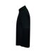 Mens Wicking Short Sleeve Work Shirt Black Henbury-4
