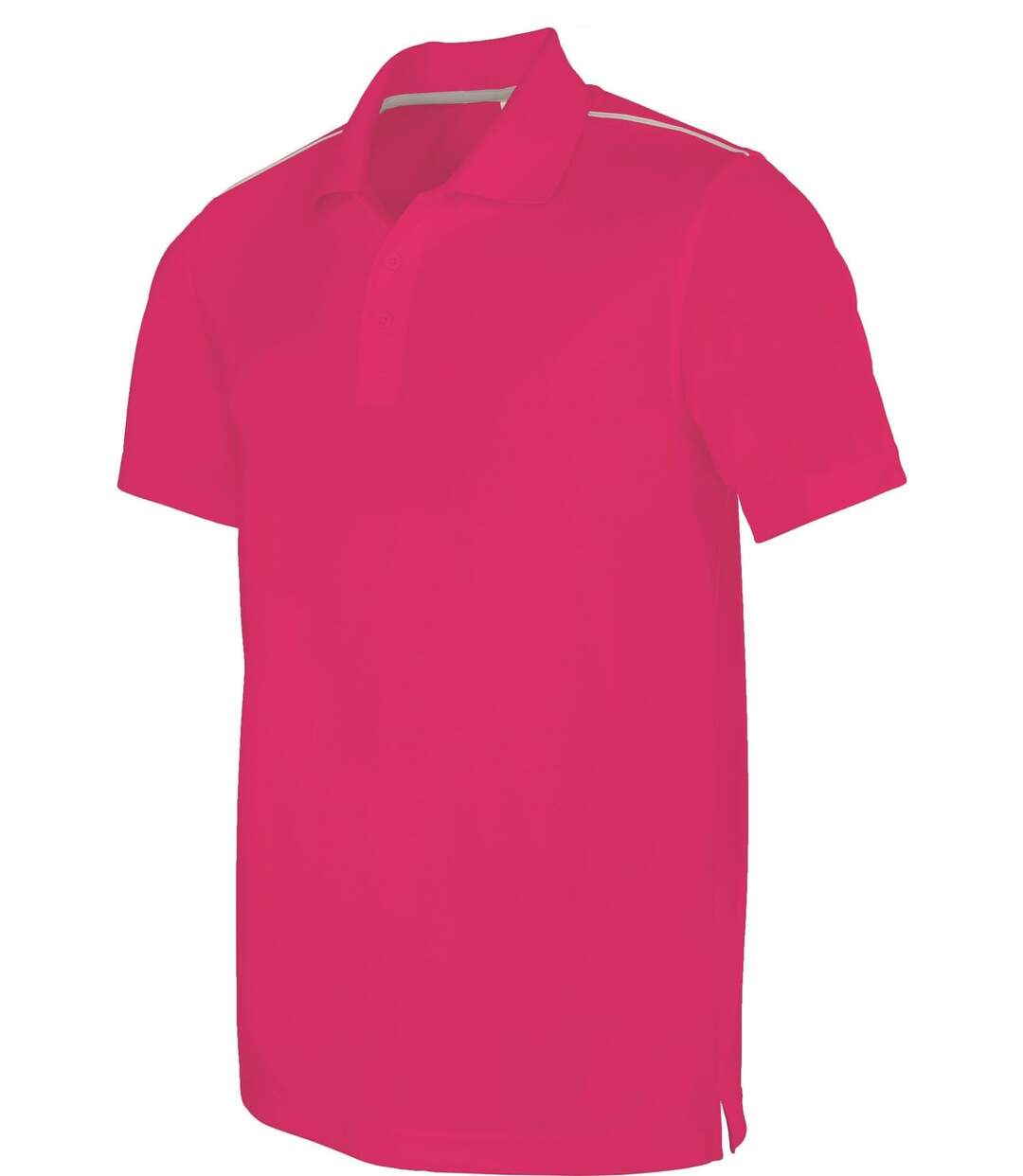 Polo homme sport - PA480 - rose fuchsia - manches courtes