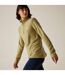 Haut Polaire Uni À Col Montant Zippé Sweetheart Femme Beige Foncé Regatta-1