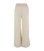 Pantalon Motif/style Mixte Femme Blanc Cassé Urban Classics-2