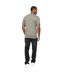 Mens Jampstead T-shirt Olive Crosshatch-3