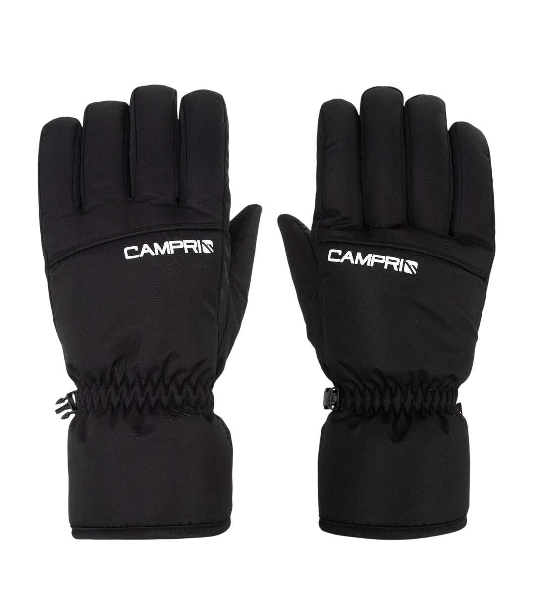 Gants De Ski Motif/style Logo Homme Noir Campri-1