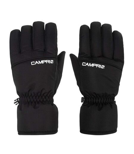 Gants De Ski Motif/style Logo Homme Noir Campri