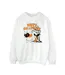 Disney Sweatshirt Winnie The Pooh And Piglet Happy Halloween Femme/Ladies (Blanc) - UTBI42961-1