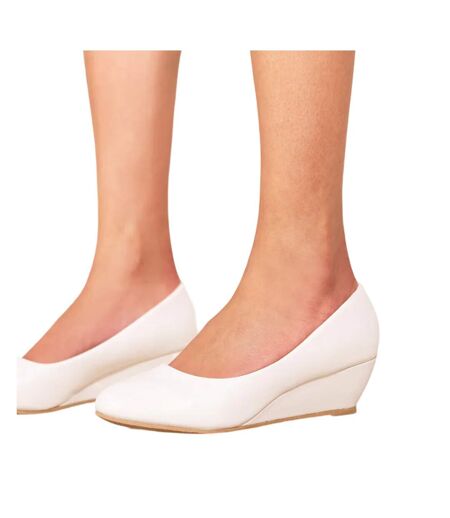 Escarpins Larges kieran femme blanc Where´s That From