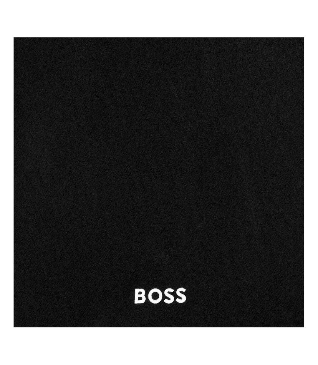 Écharpe Motif/style Logo Asport Taille Unique Noir Boss-3