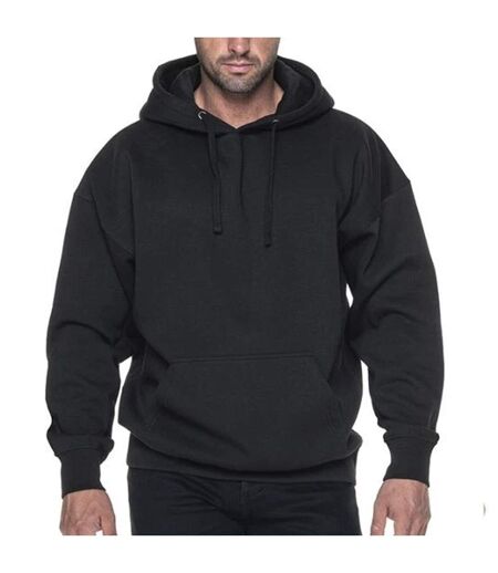 Mens Buffalo Plain Hoodie Black Promostars